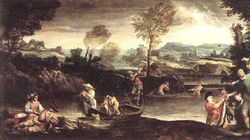 CARRACCI, Annibale Fishing oil painting picture